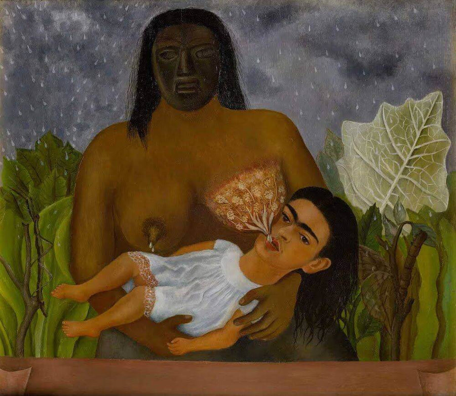 Ma nourrice et moi - Frida Kahlo