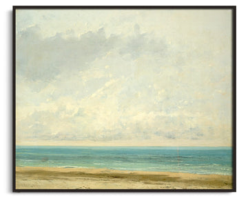 Calm Sea II - Gustave Courbet