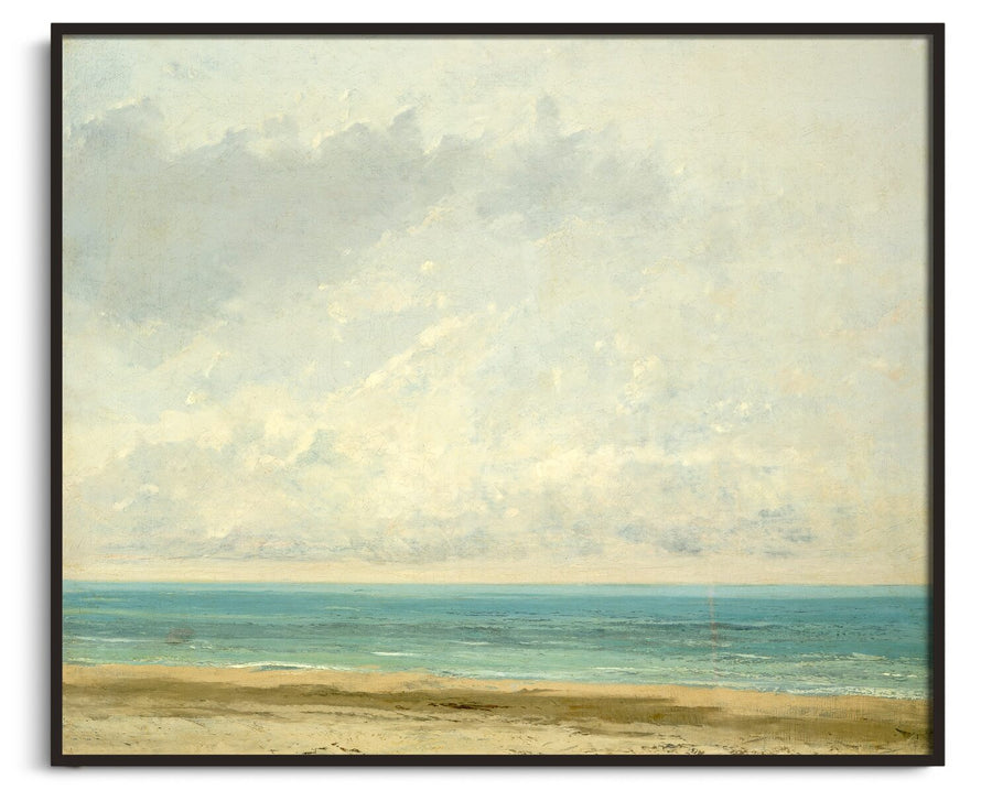 Calm Sea II - Gustave Courbet