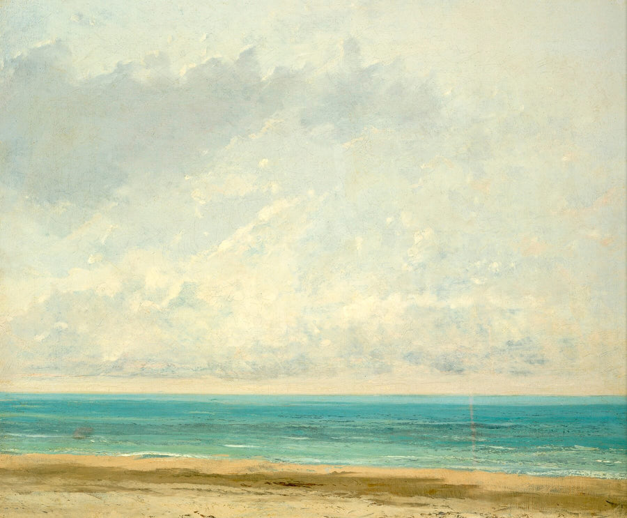 Mer calme II - Gustave Courbet