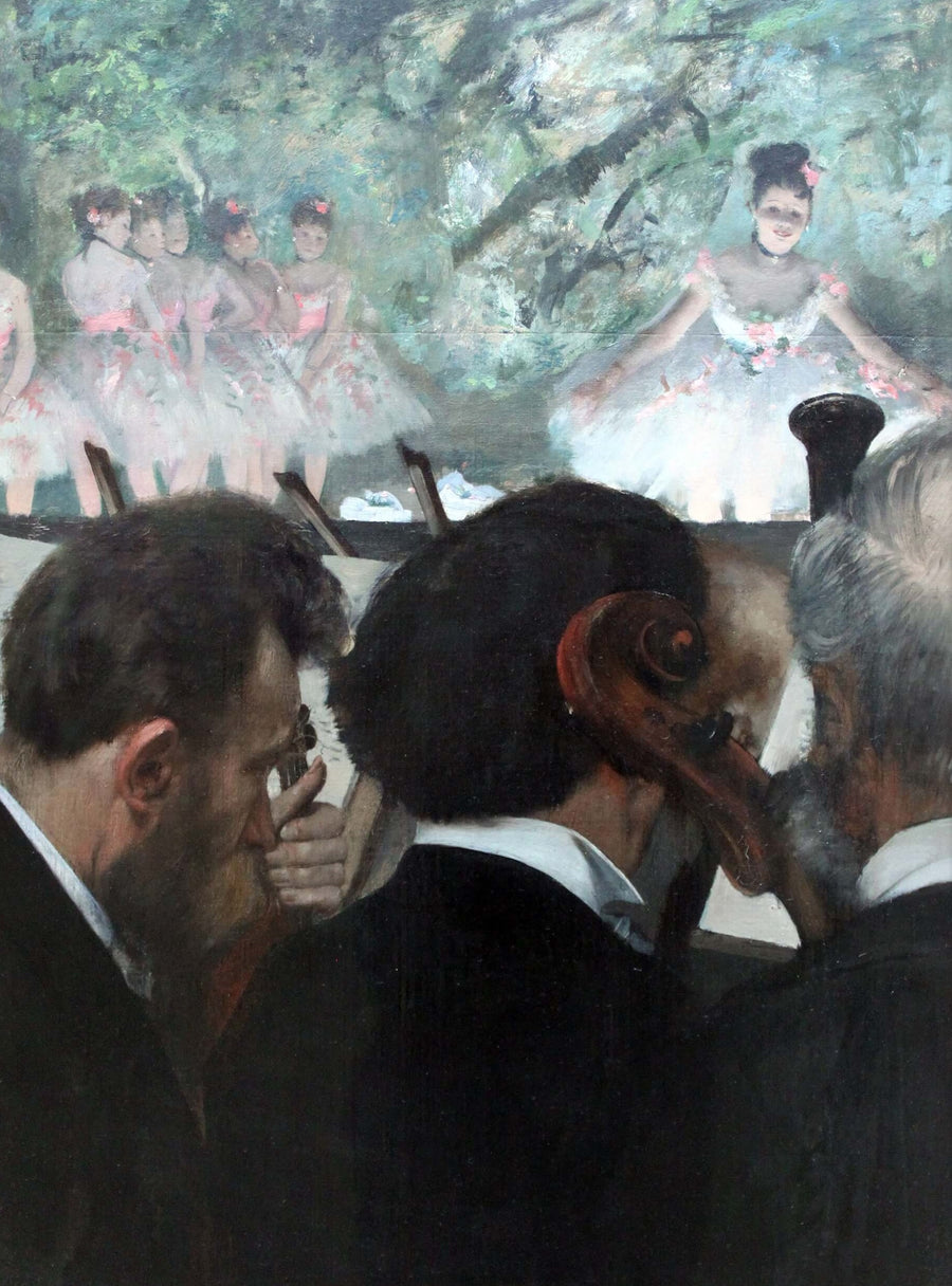 Musiciens à l'orchestre - Edgar Degas