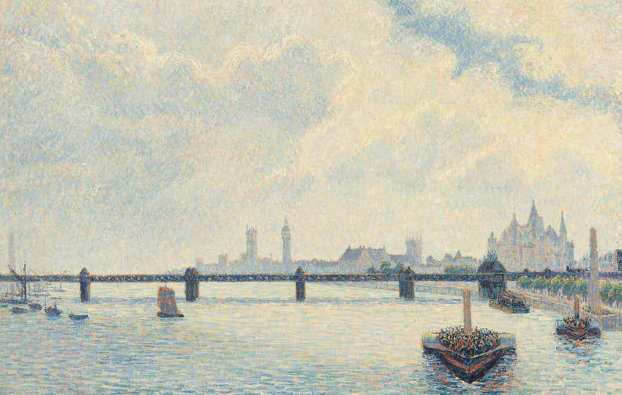 Charing Cross Bridge - Camille Pissarro
