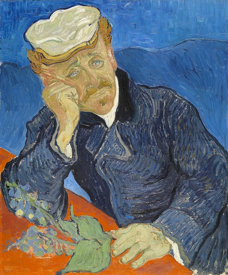 Portrait of Doctor Gachet - Vincent Van Gogh