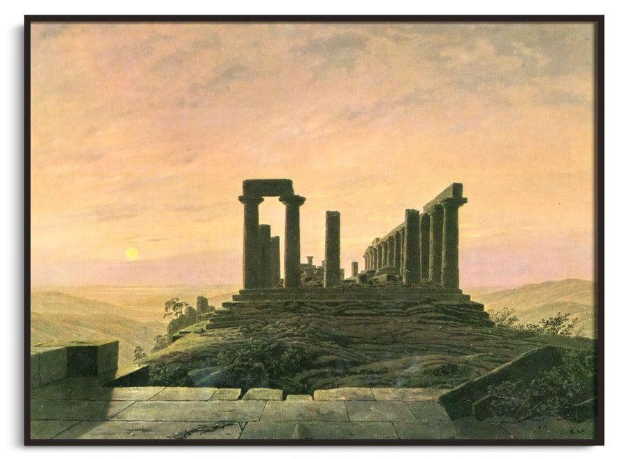 Temple of Juno in Agrigento - Caspar David Friedrich