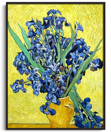 Vase avec iris - Vincent Van Gogh