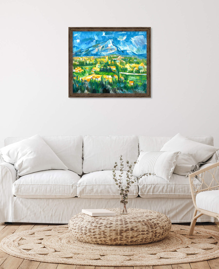 La montagne Sainte-Victoire vue des Lauves – Paul Cézanne