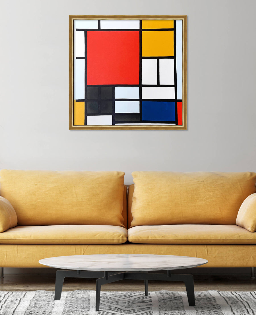 Composition in Red, Yellow, Blue and Black - Piet Mondrian