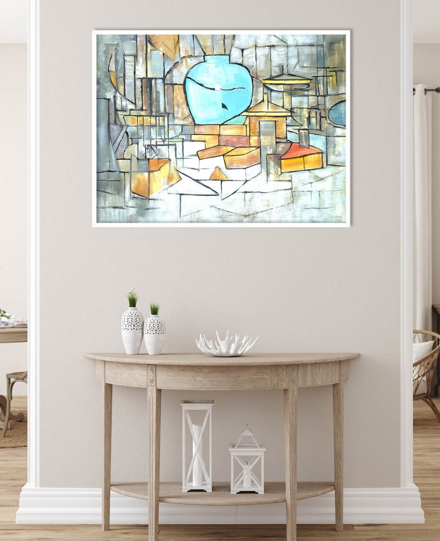 The Still Life with Gingerpot II - Piet Mondrian