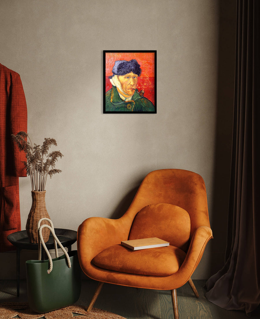 Autoportrait à l'oreille bandée - Vincent Van Gogh