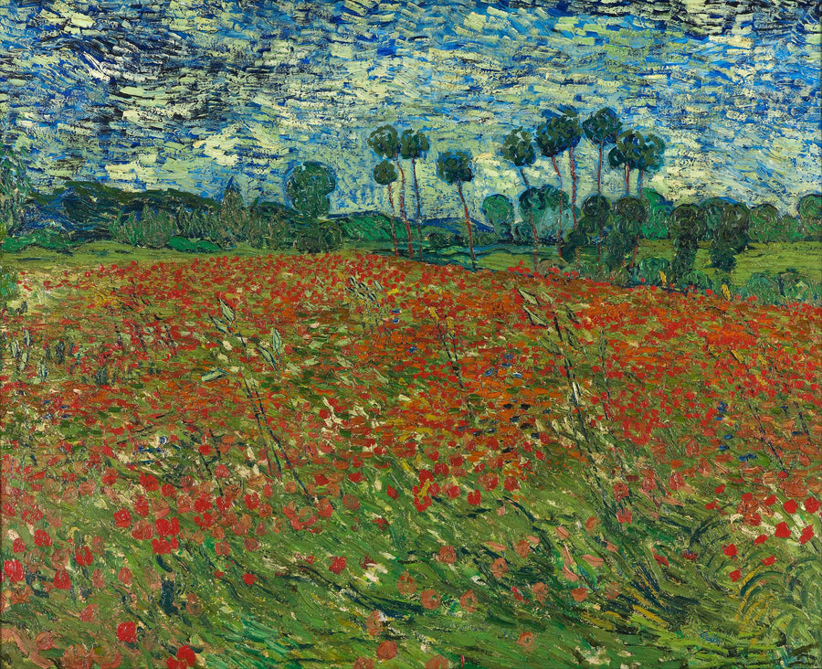 Fields of poppies - Vincent Van Gogh