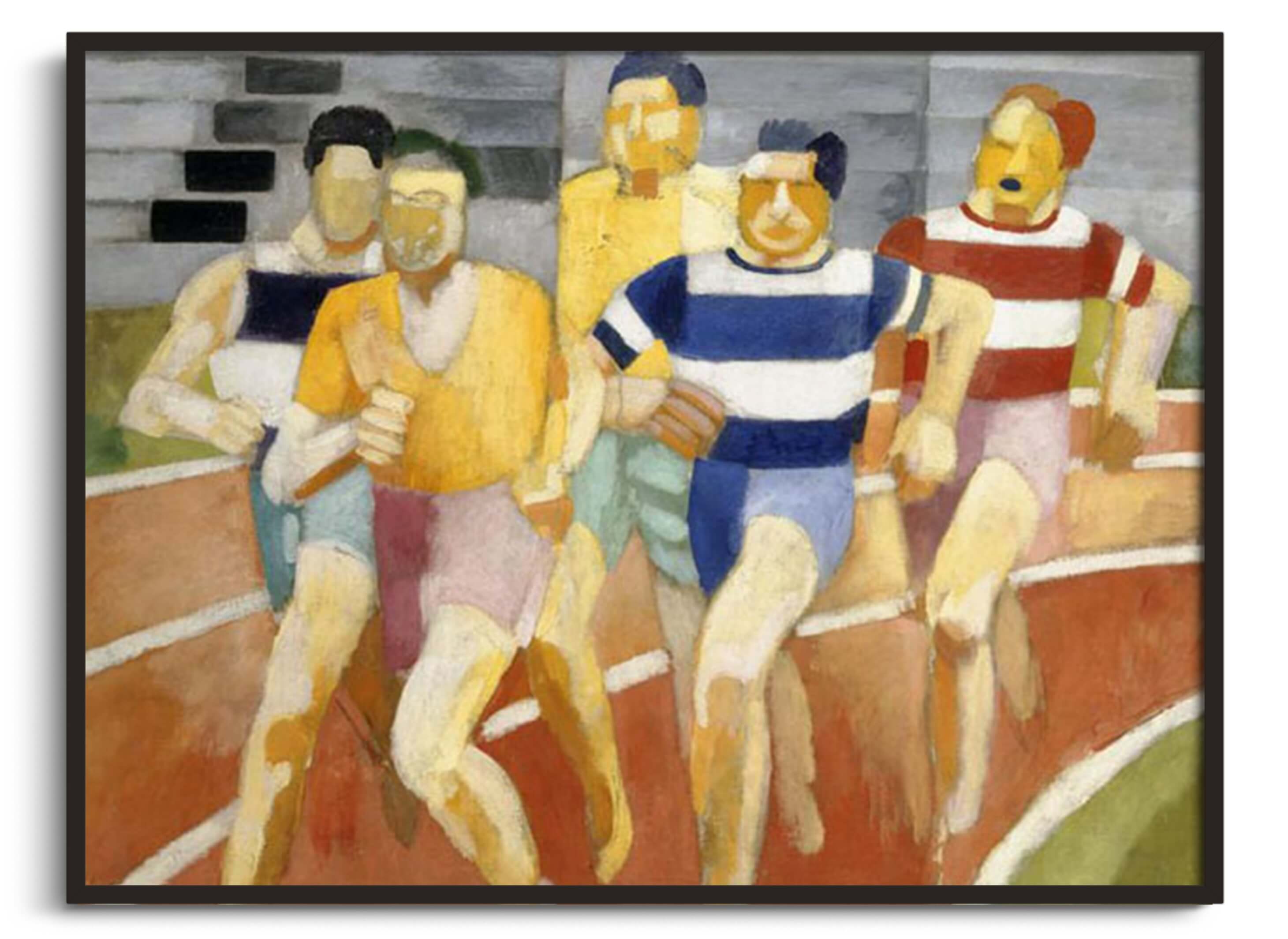 Reproduction of The Cardiff Team by Robert Delaunay – Galerie Mont