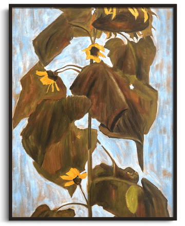 Sunflower 1908 - Egon Schiele
