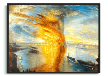 The Burning of the Houses of Lords and Commons I - William Turner